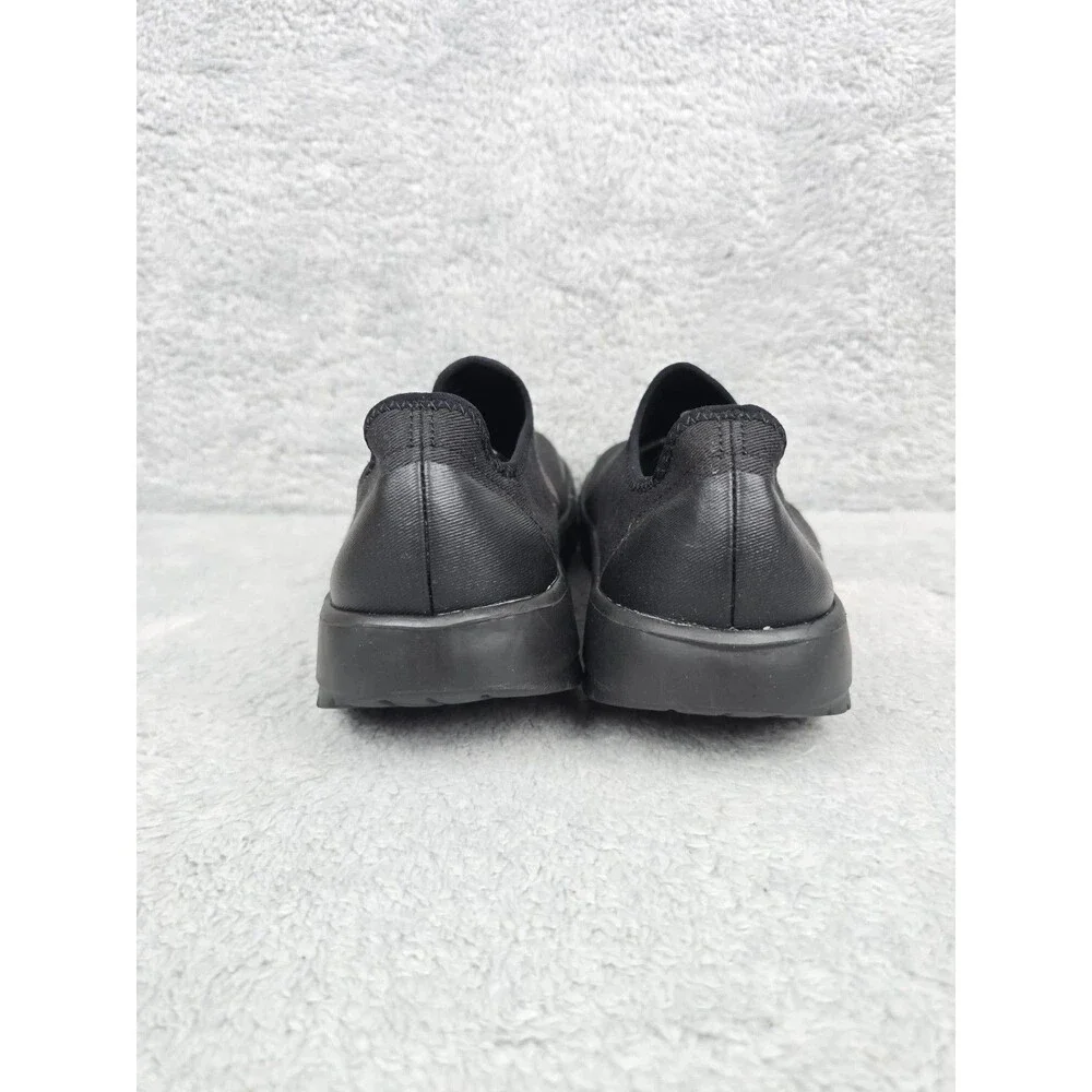 OOFOS OOmg eeZee Low Black Slip-On Shoes Recovery Comfort Sneakers Mens 8 EU 41